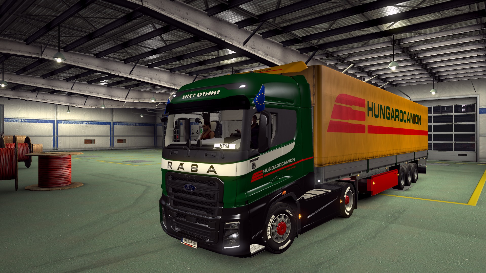 Hungarocamion Ford Fmax livery for ETS2