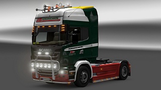 Hungarocamion ski for ETS 2